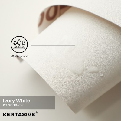 KERTASIVE PVC INTERIOR FILM - IVORY WHITE