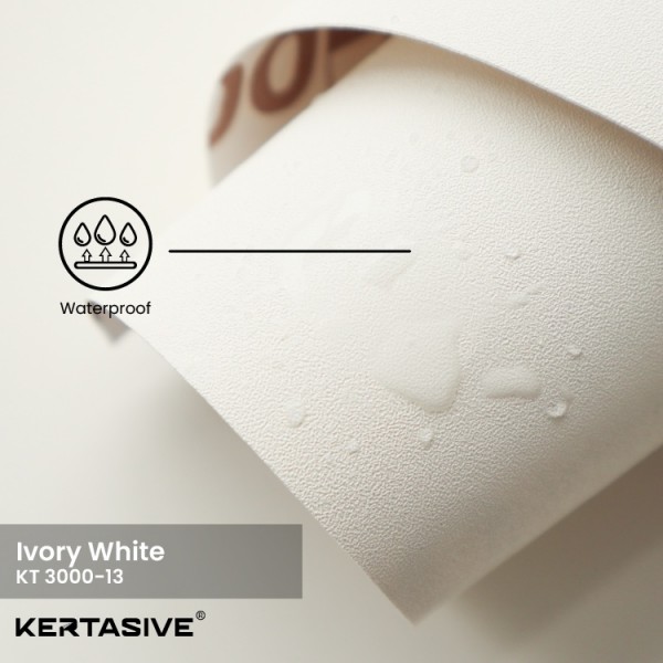 KERTASIVE PVC INTERIOR FILM - IVORY WHITE