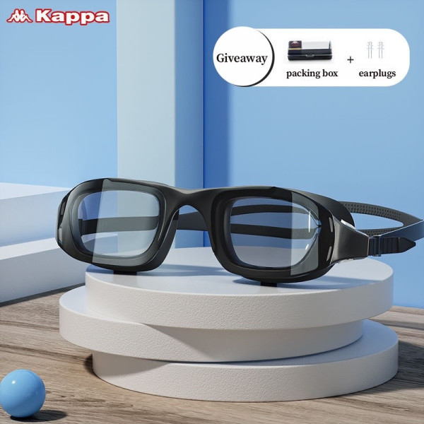 KAPPA Kacamata Renang minus Unisex-Dewasa 2,0 hingga 6,0 dioptri - Putih(-2.0)