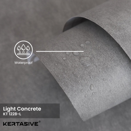 KERTASIVE PVC Interior Film - LIGHT CONCRETE