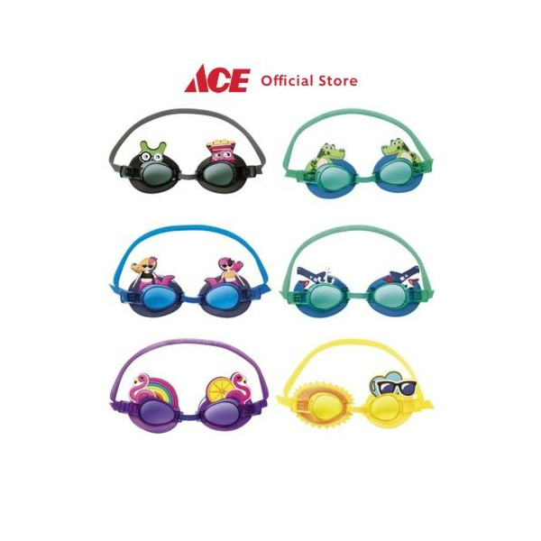 Ace - Bestway Kacamata Renang Anak Dengan Aksesoris 3d
