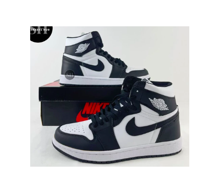 Sneakers N1ke Air Jordan 1 High OG Black White