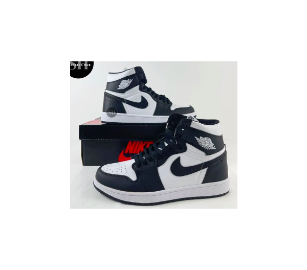 Sneakers N1ke Air Jordan 1 High OG Black White