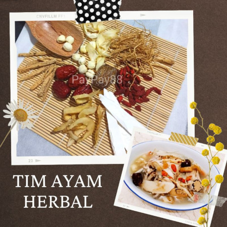 CIAKPO CIAK PO MELAHIRKAN / TIM AYAM OBAT HERBAL / TIM KUE CIA PO / CHICKEN SOUP / SUP AYAM