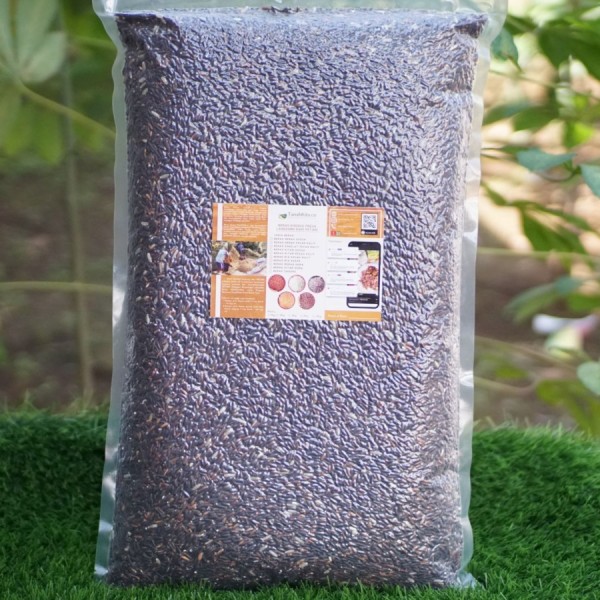 Beras Hitam Organik Tinggi Serat Fresh langsung dari Petani - 5kg