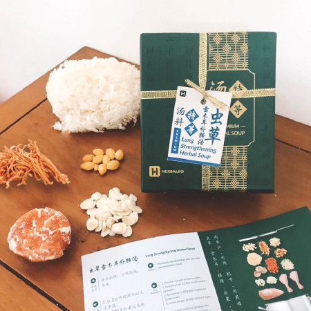 Premium Lung Strengthening Herbal Soup (Sup Herbal untuk kesehatan paru-paru)