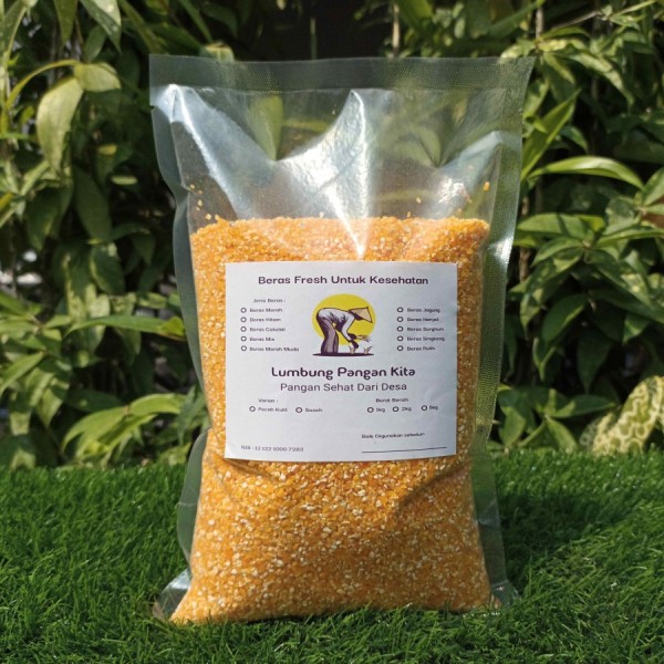 Beras Jagung Lumbung Pangan Kita I Tinggi Serat - 1kg