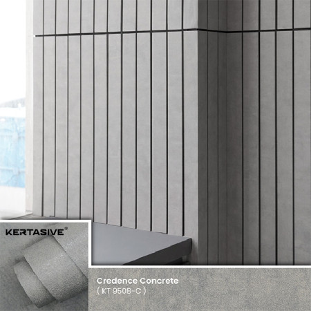 KERTASIVE PVC Interior Film - CREDENCE CONCRETE