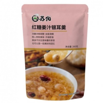 White Fungus Tremella Soup Dessert Sehat Instan Siap Makan