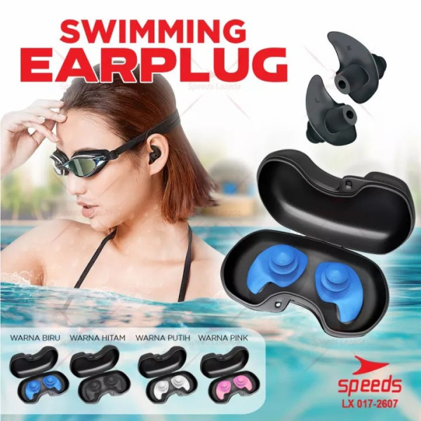 Renang Penutup Kuping Earplug bahan Lembut free box