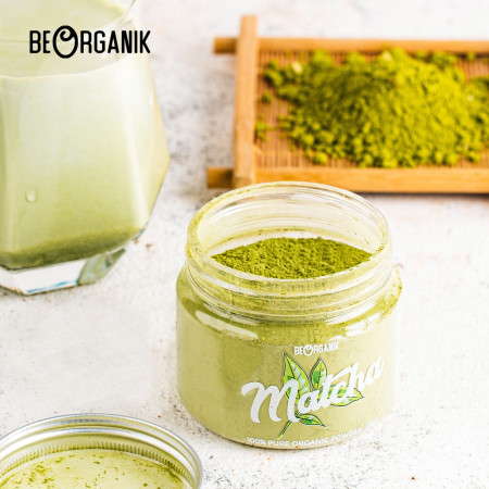 Beorganik Pure Matcha Powder / 100% Bubuk Matcha Murni 60gr