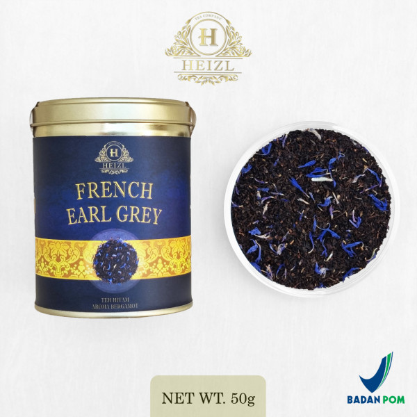 HEIZL French Earl Grey Black Tea Bergamot Oil Special Blend Teh Hitam Premium