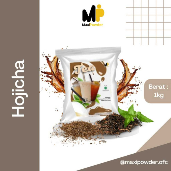 Bubuk Minuman Rasa Hojicha 1kg / Minuman Kekinian Hojicha Termurah / MaxiPowder
