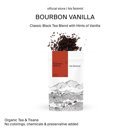 Vanilla Bourbon Tea Teh Hitam Vanilla Tea Heaven