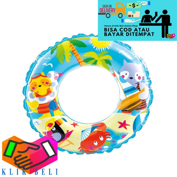 Ban Renang Anak Karakter Pelampung Swim Vest Rompi Bebek Ring Cincin - Step C (M)