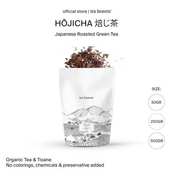 Hojicha 1kg Organik Murni | Teh Hijau Panggang Hojicha 1 kilo