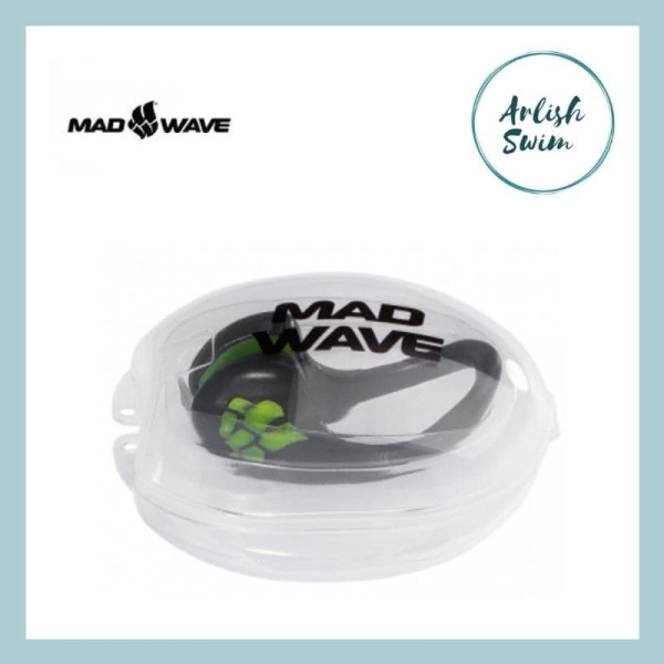 Noseclip Madwave Ergo // Penutup hidung Renang - Hitam