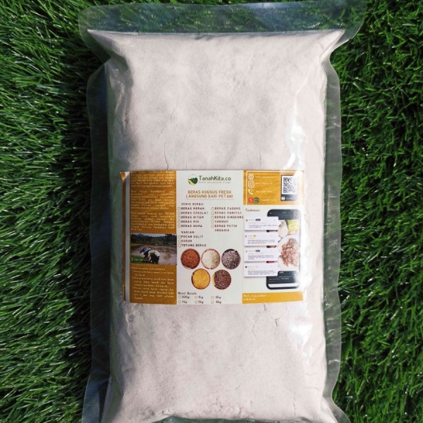 Tepung Beras Cokelat FRESH tanpa Pengawet I MPASI I Gluten Free I450gr