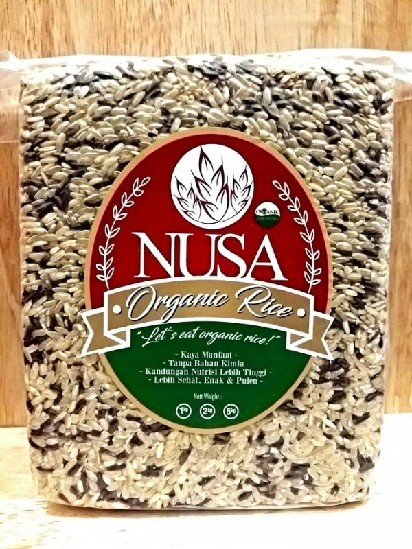 Mix Beras Coklat Dan Beras Hitam Organik Kualitas Eksport 5 KG