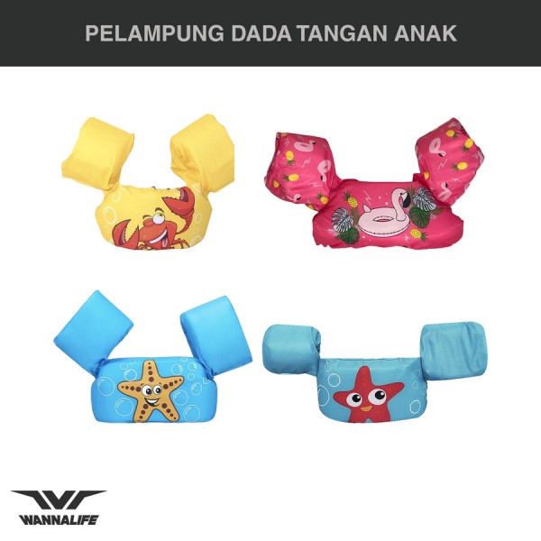 Ban Pelampung Renang Anak Tangan Dada Floating Swimming Vest