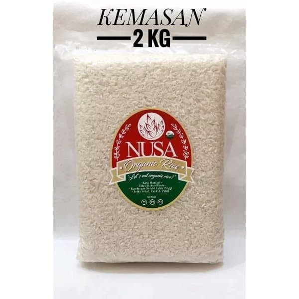 Beras Organik Long Grain Low IG / Beras Diabetes 2kg