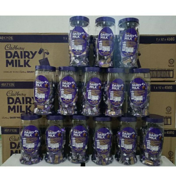 Cadbury Dairy milk mini asli Malaysia 4.5 Gram / YS.OLSHOP2020