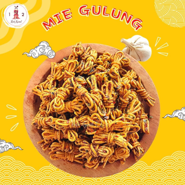 230GRAM MIE GULUNG CETAR DAUN JERUK