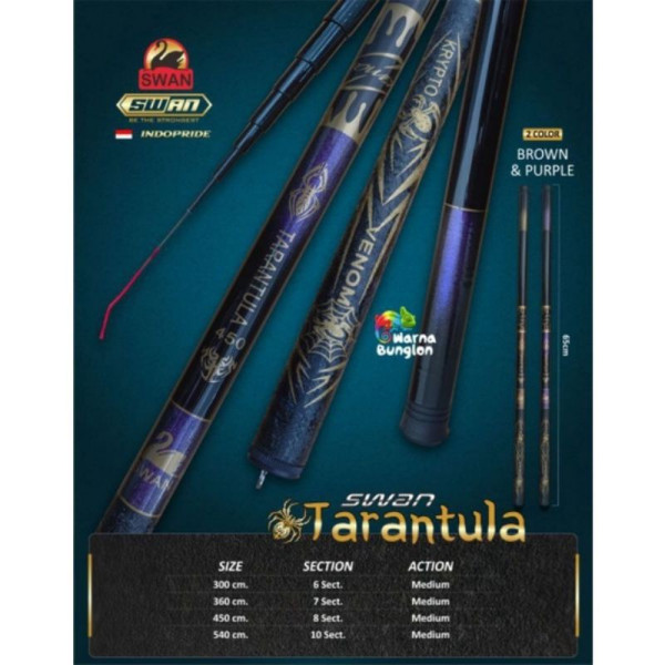 JORAN TEGEK SEMI CARBON SWAN TARANTULA/SUGA 300 360 450 540 MURAH - TARANTULA, 300