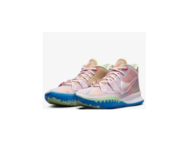 SEPATU BASKET NIKE ORIGINAL KYRIE 7 1 WORLD 1 PEOPLE PEACH