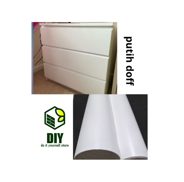 Sticker Furnitur Kulkas Meja Lemari DOFF 45 x 50 cm