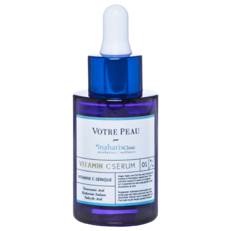 VOTRE PEAU Vitamin C pour Maharis Clinic with Tranexamic Acid, Sodium Hyaluronic & Salicylic Acid 30ml