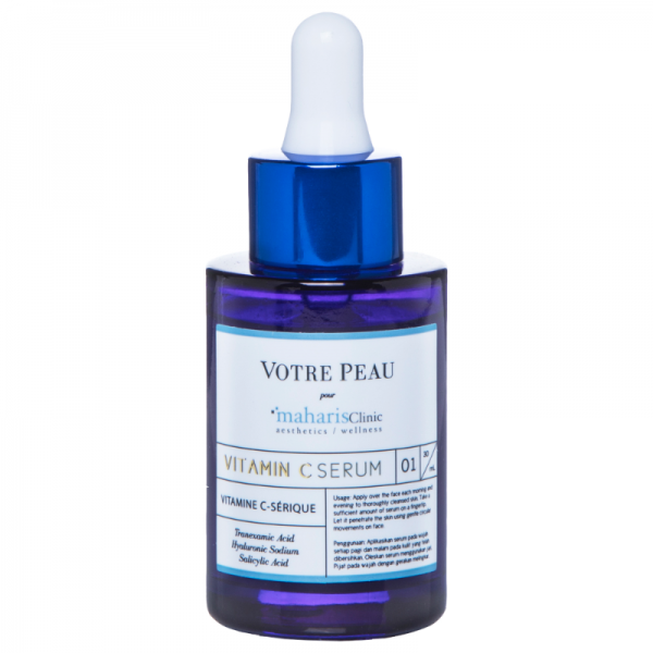 VOTRE PEAU Vitamin C pour Maharis Clinic with Tranexamic Acid, Sodium Hyaluronic & Salicylic Acid 30ml