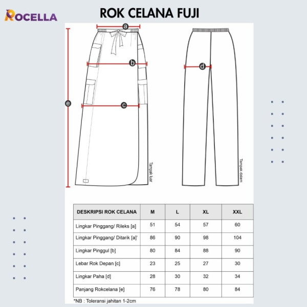 ROCELLA ROK CELANA KIDS FUJI,BAWAHAN ANAK PEREMPUAN, ROK ANAK PANJANG - ROCELLA BLACK, M