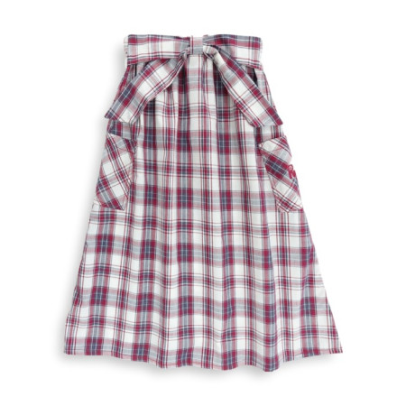 Rok Panjang Anak Perempuan / Rodeo Junior Girl Red Checked - 6 tahun