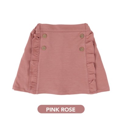 Mooi Rok Anak Perempuan Asa Ruffle Skort - PINK ROSE, 2 YEARS
