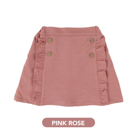 Mooi Rok Anak Perempuan Asa Ruffle Skort - PINK ROSE, 2 YEARS