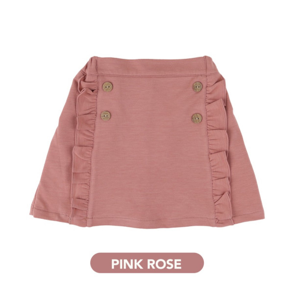 Mooi Rok Anak Perempuan Asa Ruffle Skort - PINK ROSE, 2 YEARS