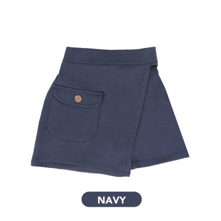 Mooi Rok Anak Perempuan Iva Skort Pants - NAVY, 4 YEARS