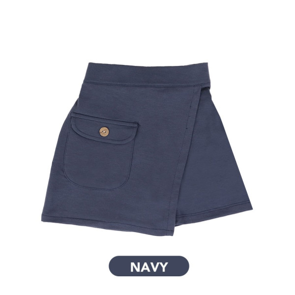 Mooi Rok Anak Perempuan Iva Skort Pants - NAVY, 4 YEARS