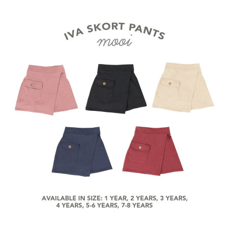 Mooi Rok Anak Perempuan Iva Skort Pants - NAVY, 4 YEARS