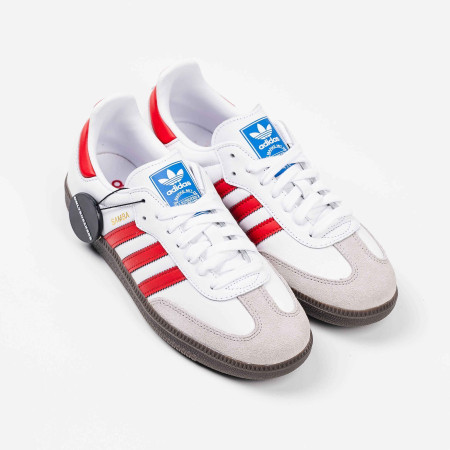 ADIDAS SAMBA OG WHITE BETTER SCARLET