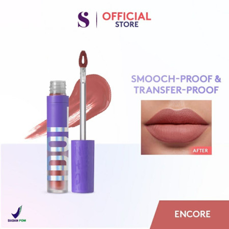 SOMETHINC Idol Blurry Soft Lip Matte - Lip Cream Matte - Lipstik - ENCORE