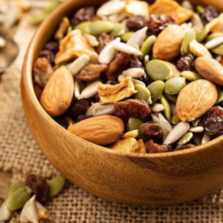 Trail Mix Original 500 Gram Dried Fruit Seed Nut Roasted Snack Sehat Safiya