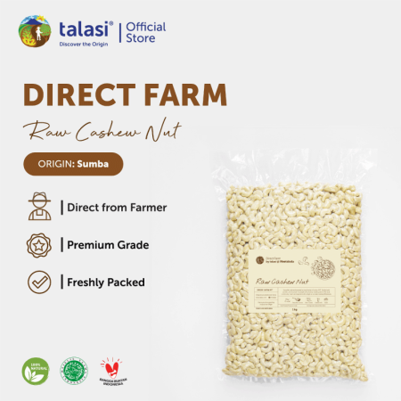 Raw Cashew - Kacang Mete Mentah Asli Sumba 1000gr