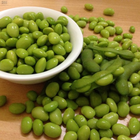 Kacang Kedelai Jepang Edamame Kupas Mukimame Mumkimami frozen pack 500gr