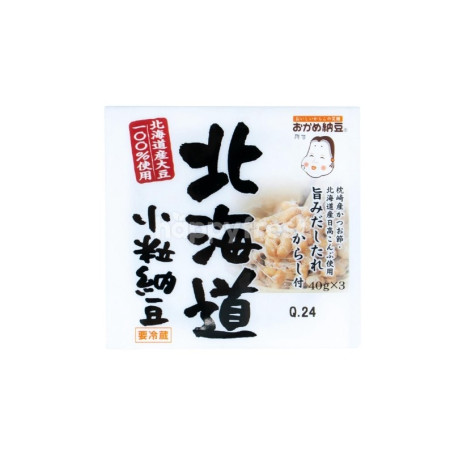 Okame Natto Goku Kotsubu Mini 3 / Hokkaido Kotsubu / Soy Bean Nato takano Jepang Japan / tempe