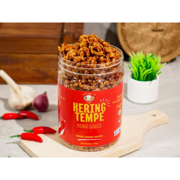 Kering Orek Tempe Pedas Manis Putri Sami Asih Food 250gr