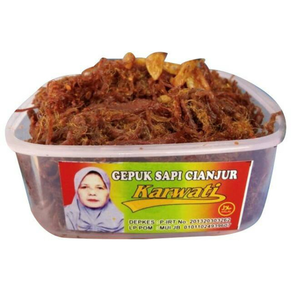 Gepuk Sapi spesial karwati