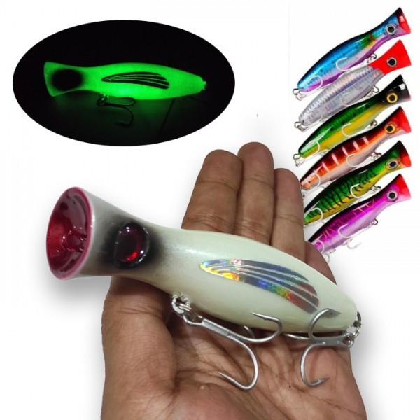 Popper Umpan Popping Big GT Popping Top Water - Merah Muda