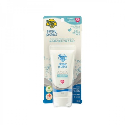 BANANA BOAT  Simply Protect Aqua Long Wearing Moisture Sunscreen Lotion SPF50+ 50ml